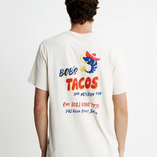Mr Simple Tourist Tee - Bob'S Tacos