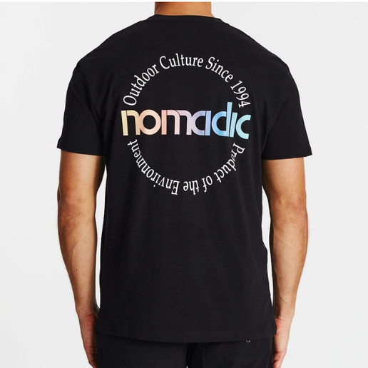 Nomadic Paradise Minerals Standard T-Shirt Jet Black