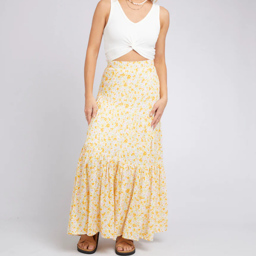 All About Eve Frida Floral Maxi Skirt